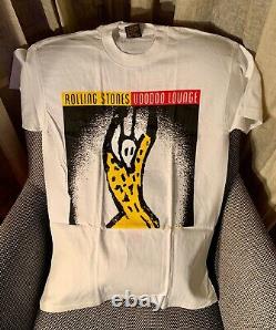 Rolling Stones VOODOO LOUNGE Tour T Shirt 1994/95 ORIGINAL NEVER WORN VINTAGE