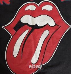 Rolling Stones Vintage 1994 Voodoo Lounge Tour Shirt Size XL Black Tongue Logo