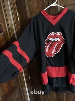 Rolling Stones Vintage Brockum Jersey 1994 Tour Long Sleeve Size L/X