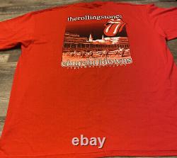 Rolling Stones Vintage T-Shirt 2006 Churchill downs kentucky derby orginal 2XL