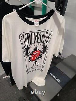 Rolling Stones Vintage T-Shirt Las Vegas collection 2002 2006 orginals MGM