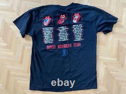 Rolling Stones Vintage Voodoo Lounge US Tour 1994 94 Concert T-Shirt