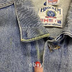 Rolling Stones VooDoo Lounge Jean Jacket Large Rare Denim Vintage