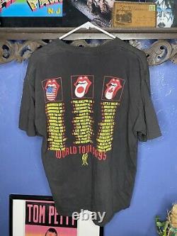 Rolling Stones Voodoo Lounge T Shirt Vintage 1994 Mens XL Brockum Vtg