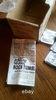 Sage Rolling Stones 2 Barrel Double Rock Tumbler Vintage Lapidary Tool Gem Craft