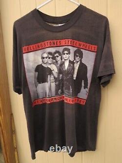 Spring Ford T-Shirt Men's XL Rolling Stones North American Tour 1989 Vintage USA