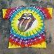 The Rolling Stones 1994 Vintage Liquid Blue Tie Dye T-shirt