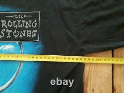 THE ROLLING STONES Vintage Bridges to Babylon Tour T Shirt 97 Black Jagger XL LP