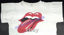 The Rolling Stones 1971 Sticky Fingers Promo T-shirt Original True Vintage