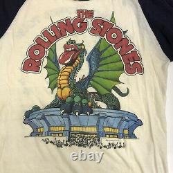 The Rolling Stones 1981 Vintage rock t-shirt Rolling Stones Tour Concert