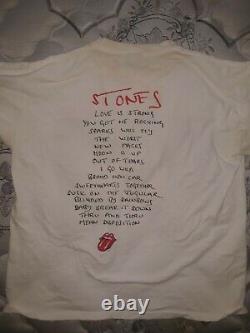 The Rolling Stones 1994-95 Voodoo Lounge shirt rare vintage Large