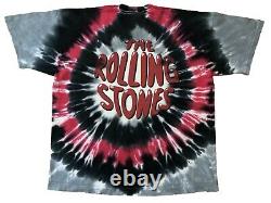 The Rolling Stones 1994 Voodoo Lounge Tye Dye shirt rare vintage XL Single Stitc