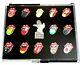 The Rolling Stones Collectible Pin Set Box Bridges To Babylon Tour Vintage Rare