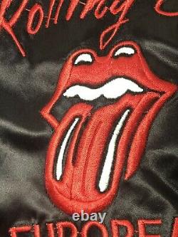 The Rolling Stones Original Vintage Jacket 1982 Tattoo You European Tour Large