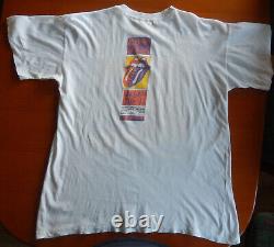The Rolling Stones Urban Jungle Europe Tour 90 Original Used Vintage T-shirt