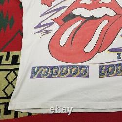 The Rolling Stones Vintage 1994 Voodoo Lounge Tour Shirt Large
