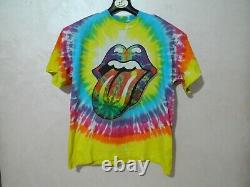 The Rolling Stones Vintage Tie Dye T-shirt 1994 Single Stitch