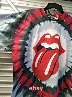 VINTAGE NWT 1994 ROLLING STONES Double Sided Tshirt Rock Tee XL
