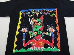 VINTAGE Rolling Stones Voodoo Live Tour Miami 1994 T-Shirt Mens Medium Brockum