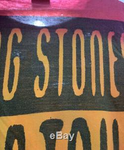 VINTAGE Rolling Stones World Tour Voodoo Lounge 94/95 Brockum XL NICE Paper Thin