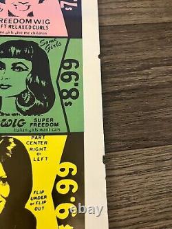 VINTAGE THE ROLLING STONES SOME GIRLS 1978 PROMO POSTER RARE 24x24
