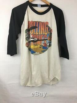 VINTAGE The Rolling Stones Tattoo You Era 1981 Raglan T Shirt
