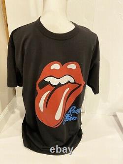 VIntage 1989 Rolling Stones Steel Wheels Tour Concert Tee Shirt Extra large XL