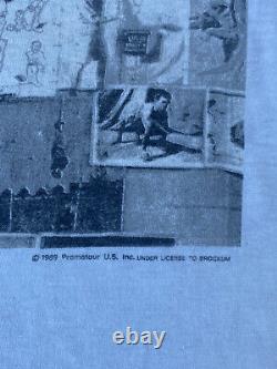 VTG 1989 The Rolling Stones Exile On Main St Tour Shirt XL Concert