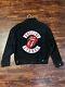 Vtg 1994 Rolling Stones Tour Jacket (england) Black Denim Voodoo Lounge Mens (l)