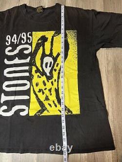 VTG 1994 The Rolling Stones Voodoo Lounge Tour Band Tee Shirt Size XL Brockum