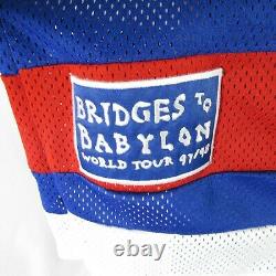 VTG 1997 1998 Rolling Stones Bridges to Babylon Tour Hockey Jersey One Size