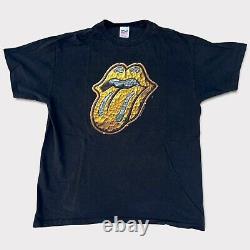 VTG 1997 Rolling Stones Bridges To Babylon Chicago Sold Out Concert Tshirt XL