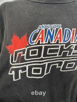 VTG 2003 Molson Canadian Rocks Toronto Rolling Stones Music Tee XL Dan Aykroyd