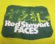Vtg 70s The Faces T-shirt Rod Stewart Tour Concert The Who Rolling Stones Large