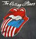 Vtg 80s 1981 The Rolling Stones North American Rock Concert T Shirt Thrashed S M