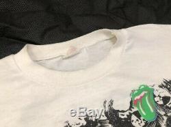 VTG Rare 80s Rolling Stones 1989 T Shirt 50/50 Single Stich One Size