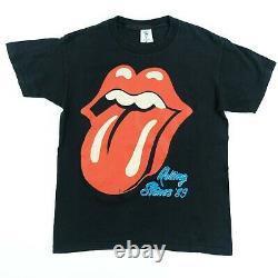 VTG Rolling Stones'89 Steel Wheel Tour Sz. Medium Single Stick Cities T-shirt