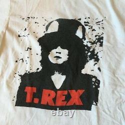 VTG T. Rex Glam Rock Band Shirt Single Stitch David Bowie Beatles Rolling Stones
