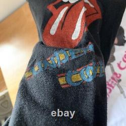 Very Rare Rolling Stones Under Cover Raglan 3/4 Sleeves Shirt Tee Large Vintage