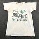 Vintage 1970s The Rolling Stones T Shirt Adult Small 70s Mick Jagger Marijuana