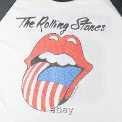 Vintage 1981 Rolling Stones Jersey Shirt