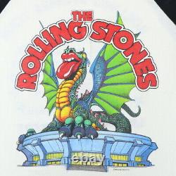 Vintage 1981 Rolling Stones Live In Concert Tour Jersey Shirt
