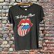 Vintage 1981 The Rolling Stones North American Rock Concert Tour T Shirt 19x25