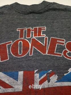 Vintage 1981 The Rolling Stones North American Tour Concert Shirt Single Stitch