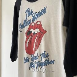 Vintage 1983 The Rolling Stones 3/4 T-shirt