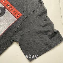 Vintage 1989 Rolling Stones Steel Wheels North American Tour Budweiser T Shirt