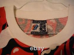Vintage 1989 Rolling Stones Tongues t-shirt by Brockhum (Size Large)