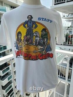 Vintage 1989 Rolling Stones day on the green concert / staff tee shirt / Stedman