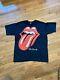 Vintage 1989 The Rolling Stones Steel Wheels North American Tour T-shirt Xl