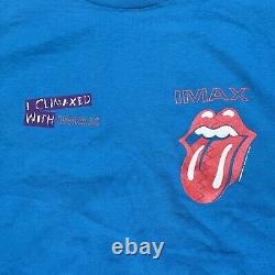 Vintage 1990 Rolling Stones IMAX Urban Jungle European Shirt Size XL DEADSTOCK